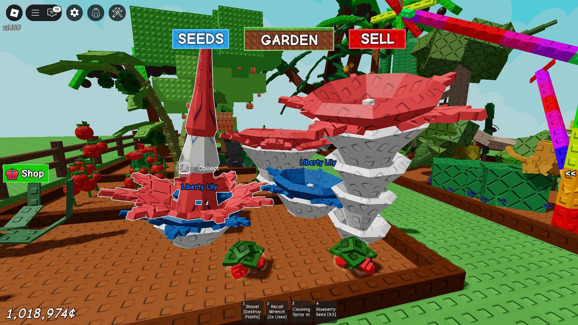 The Liberty Lily Flowers (Image via Roblox)